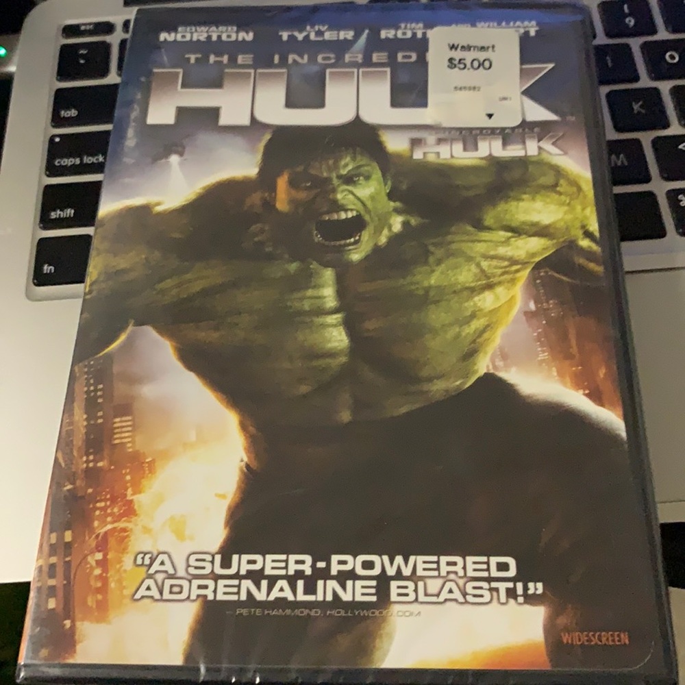 The Incredible Hulk DVD